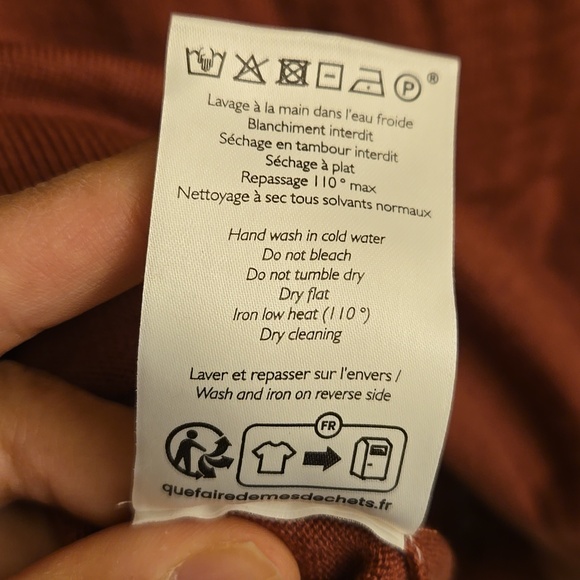 Sezane Janis Merino Wool Jumper - Picture 12 of 13